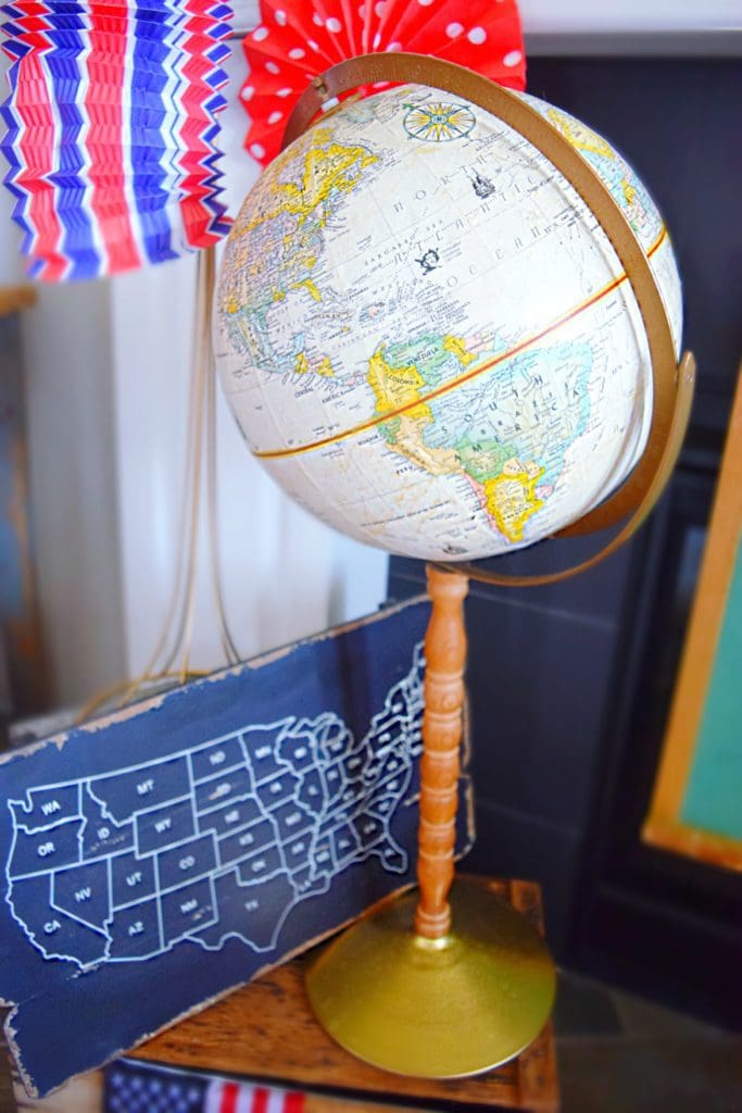 Antique globe