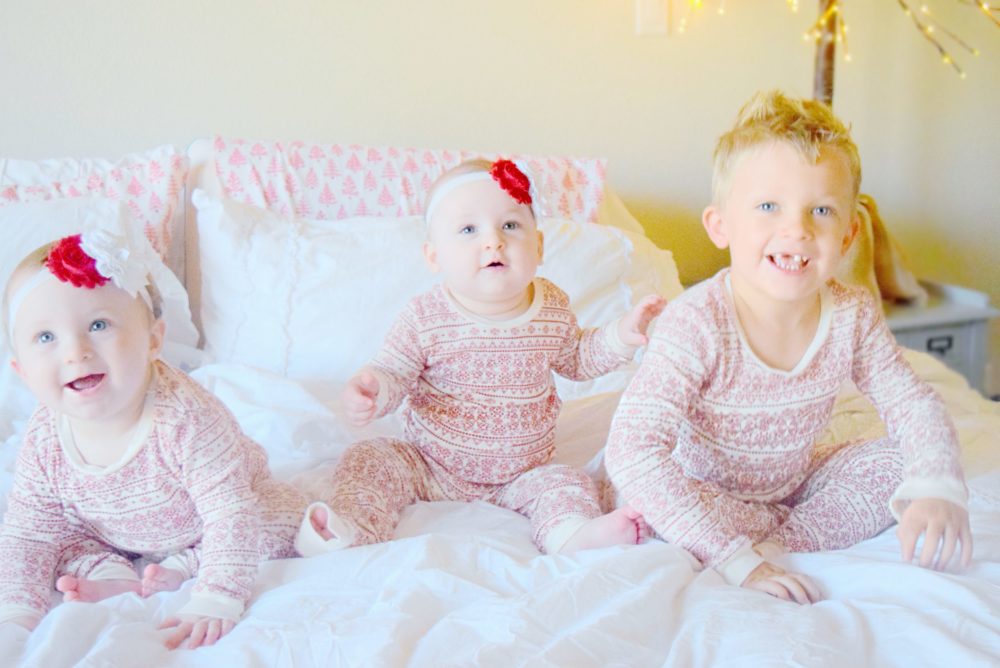 cade-georgia-and-geneveive-matching-christmas-pajamas-family-christmas-pictures