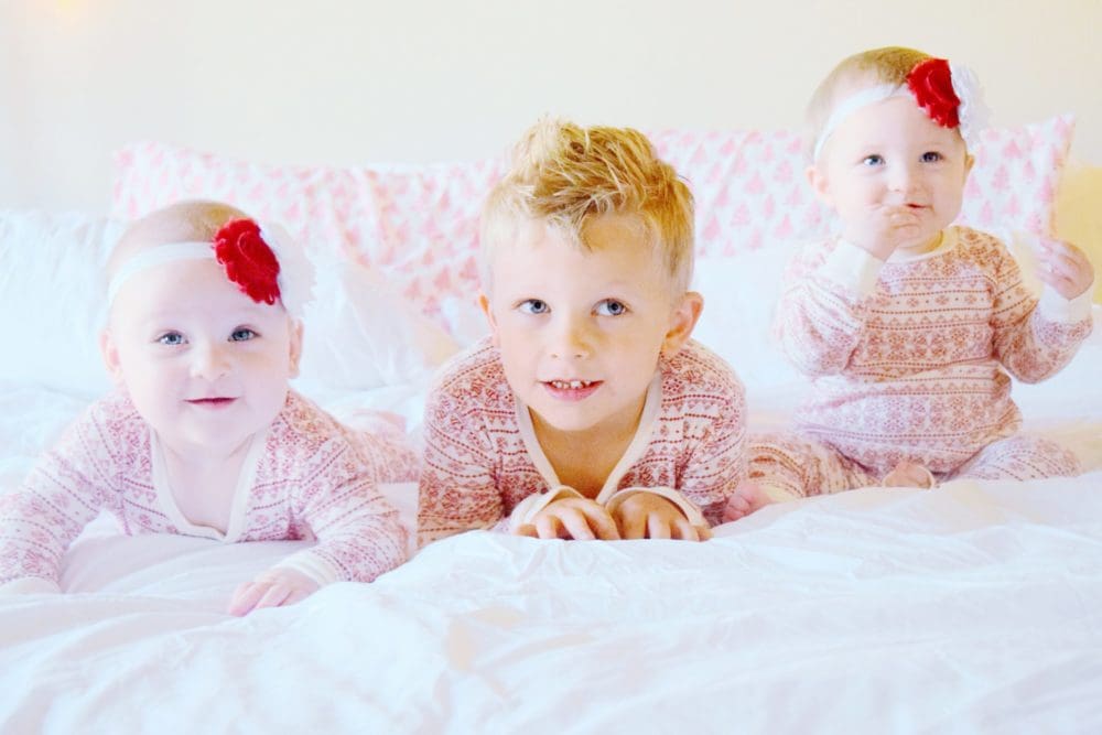 cade-georgia-and-geneveive-matching-christmas-pajamas-family-christmas-pictures