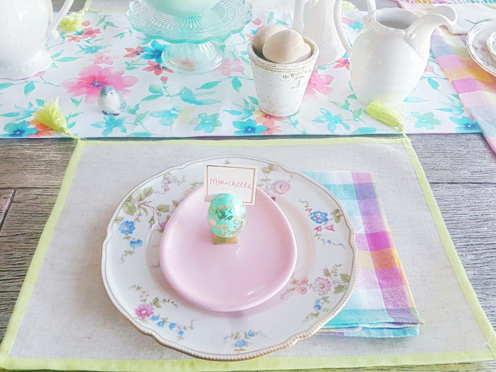 Easter Tablescape Easter Table Decor 