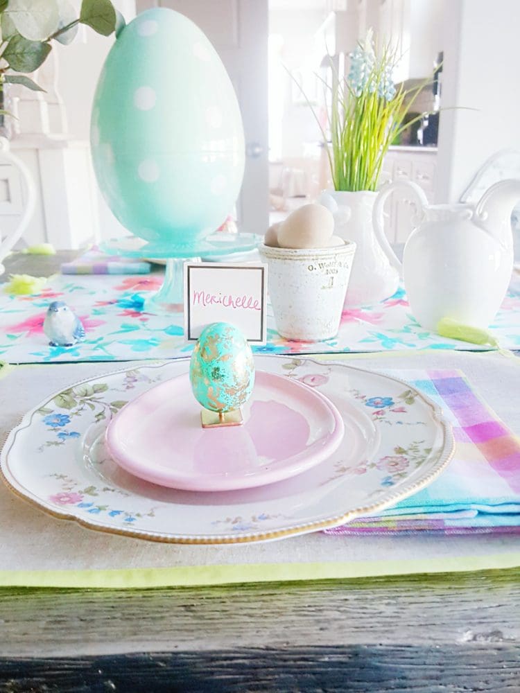 Easter Tablescape Easter Table Decor 