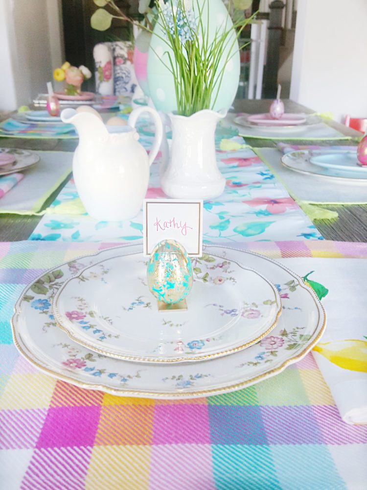 Easter Tablescape Easter Table Decor 