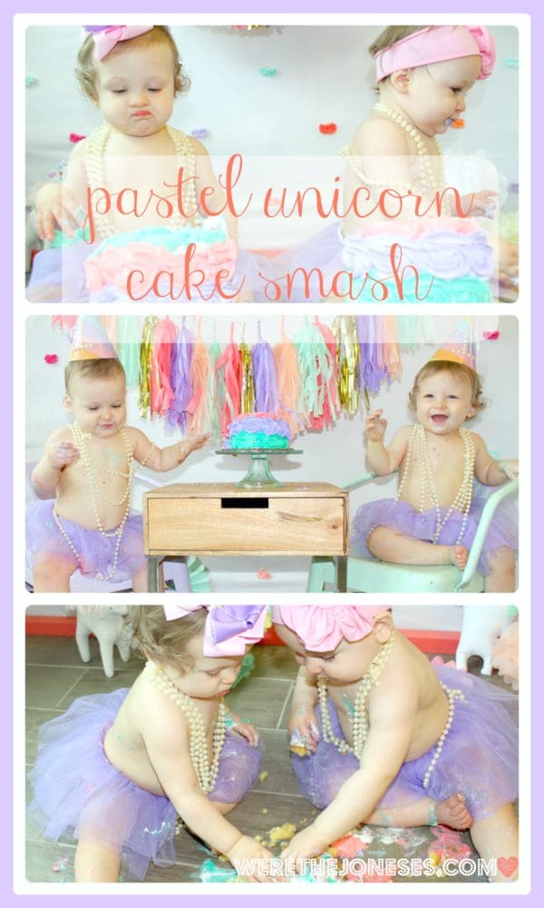 Cake Smash Collage Watermark with Border