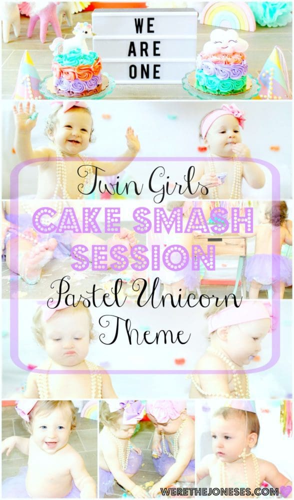 Cake Smash Twin Girls Pinterest