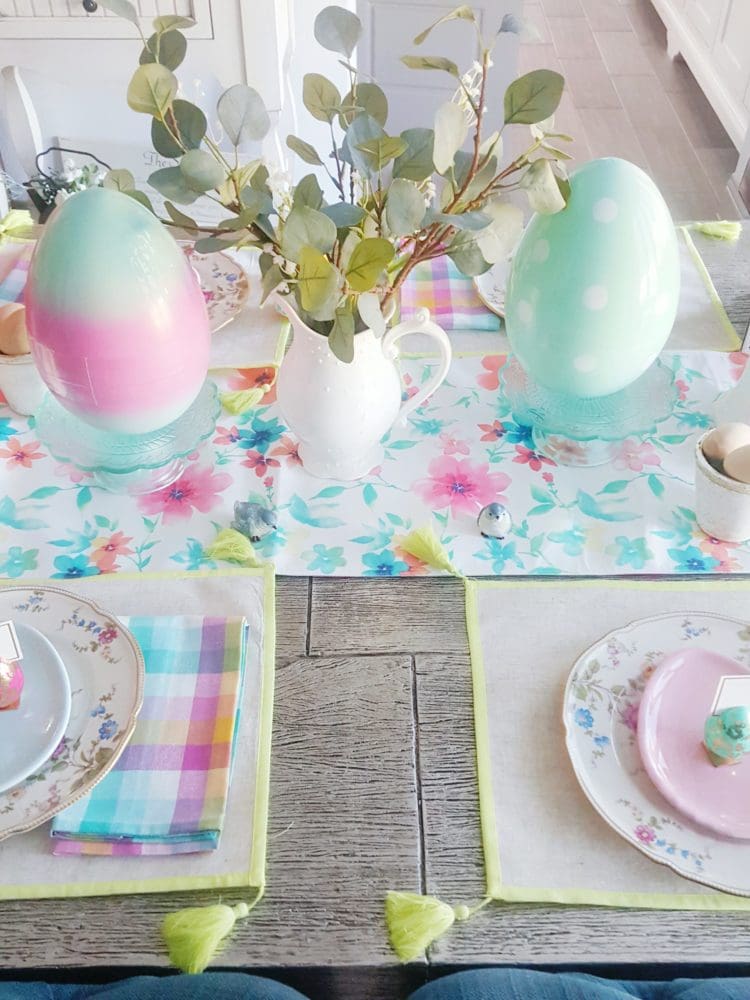 Easter Tablescape Easter Table Decor 