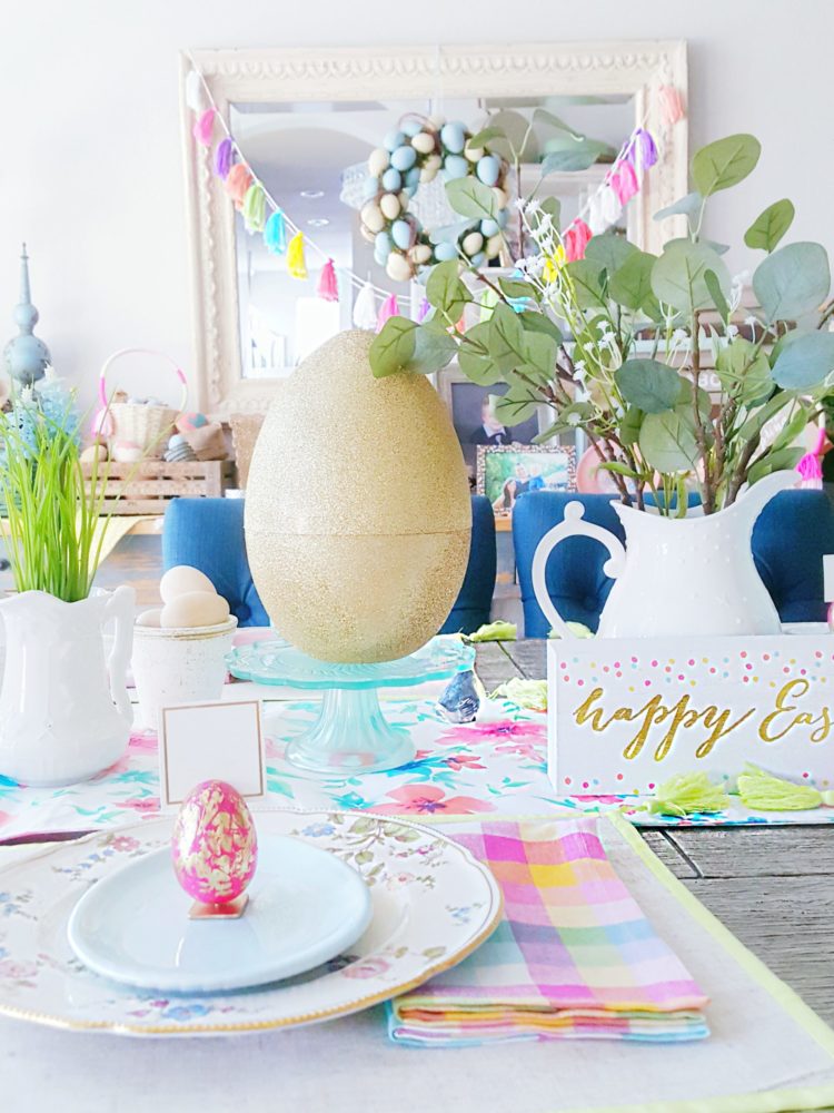 Easter Tablescape Easter Table Decor 