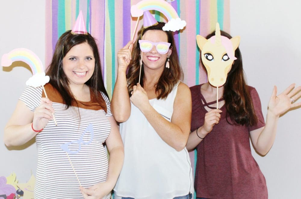 unicorn photo booth props easy unicorn birthday party ideas coolest unicorn party ideas