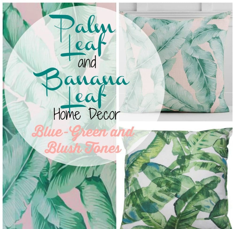 Palm Leaf Banana Leaf Home Decor