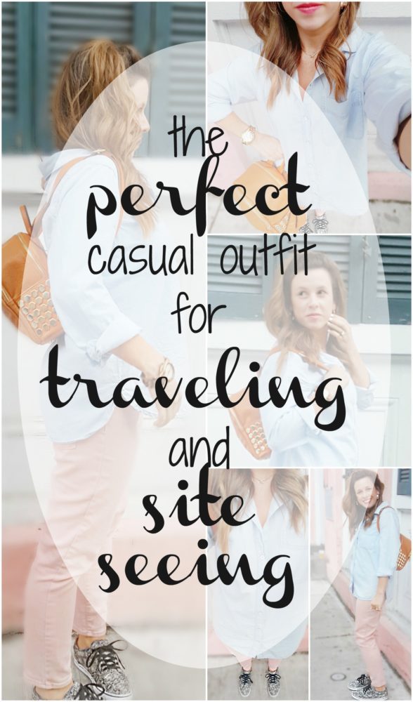 The Perfect Casual Outfit for Traveling and Site Seeing