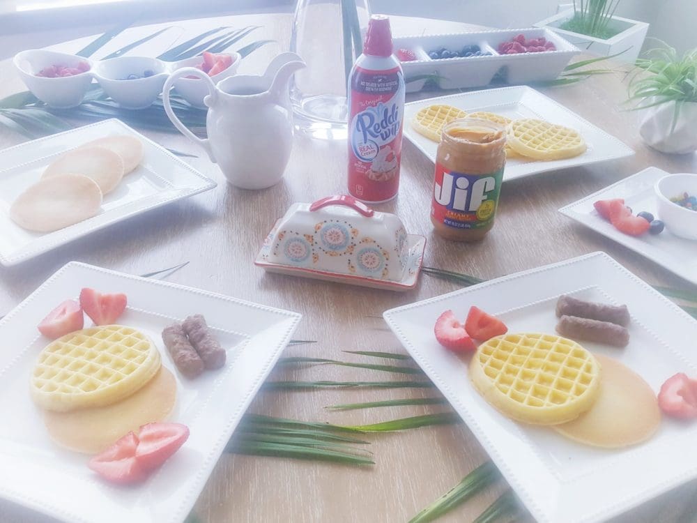 Brunch Party Ideas - Waffle and Pancake Bar! 