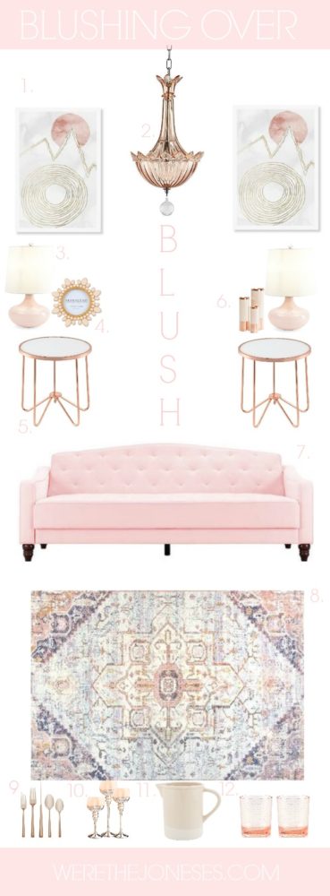 blushing over blush blush decor blush furniture blush pink decor ideas