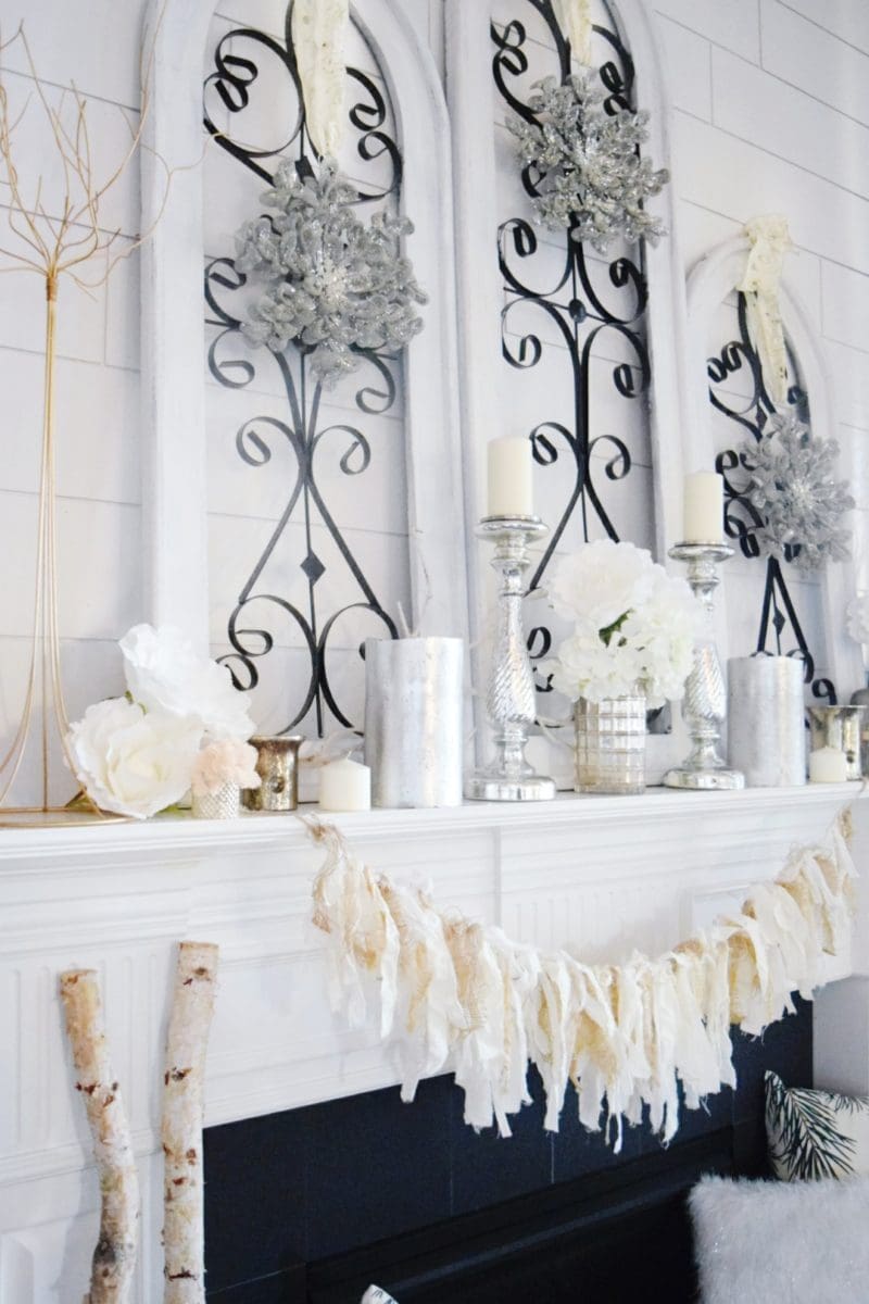 glam winter mantle