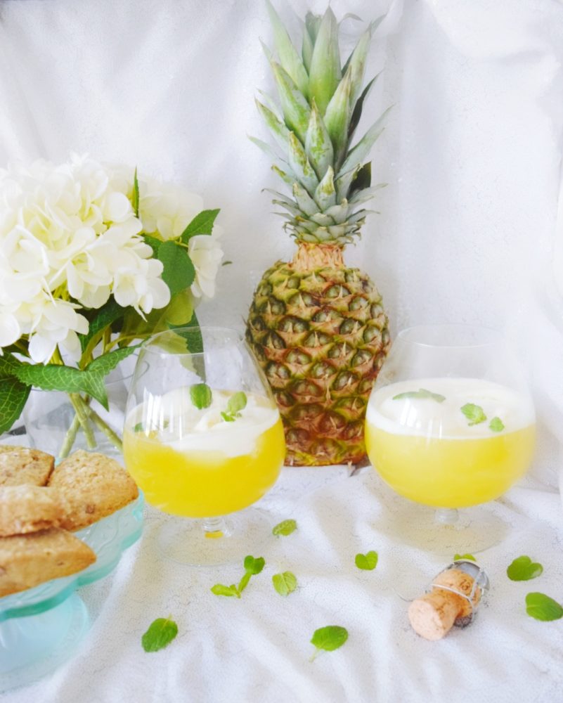 Pineapple Orange Sorbet Mimosa Ingredients Best. Mimosas. Ever Mother's Day Brunch Ideas Mouth Watering Mimosas for Brunch, Bridal Showers, Baby Showers What to Make for Mother's Day Brunch