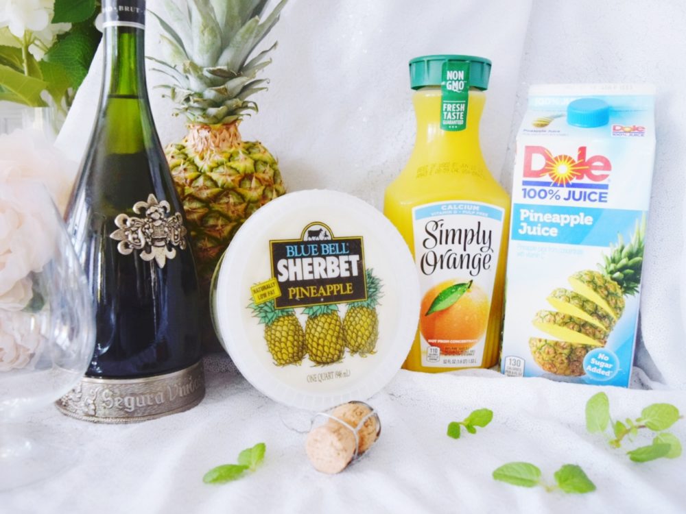 Pineapple Orange Sorbet Mimosa Ingredients Best. Mimosas. Ever Mother's Day Brunch Ideas Mouth Watering Mimosas for Brunch, Bridal Showers, Baby Showers What to Make for Mother's Day Brunch Mimosa Recipes