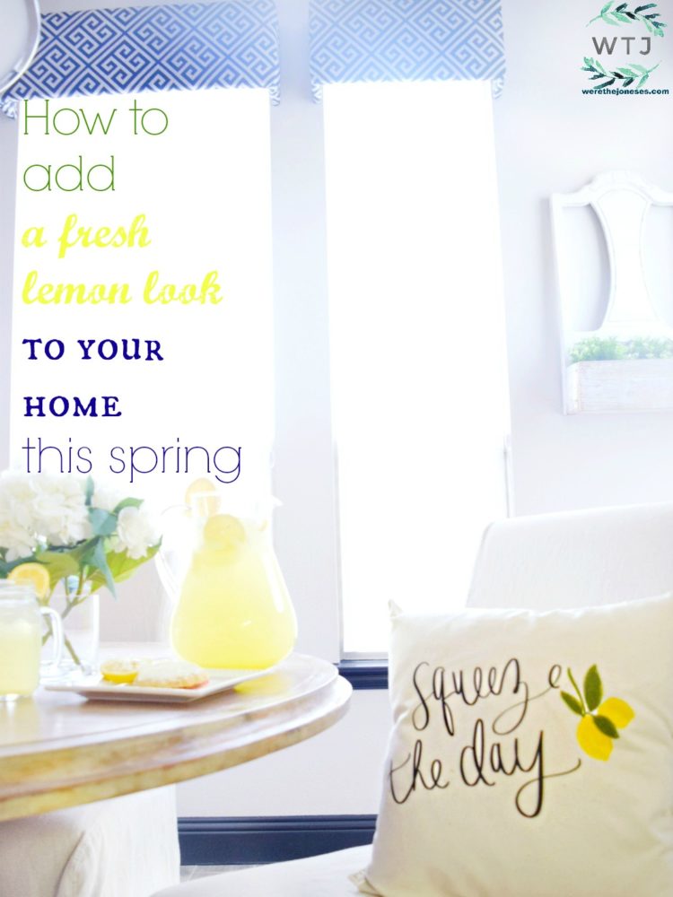 How to add a fresh lemon look to your home this spring