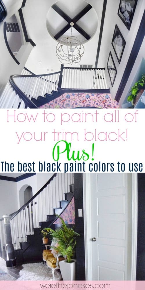 8 Reasons to Paint Your Interior Trim Black