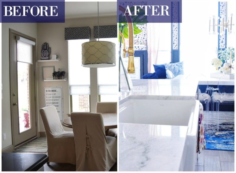 Before and After Pictures Kitchen Remodel Modern Coastal Kitchen Makeover design ideas modern kitchen decor white kitchen coastal kitchen