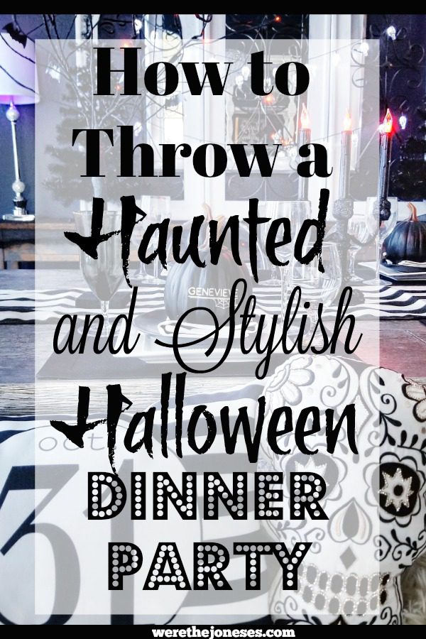 how to throw a haunted and stylish halloween dinner party