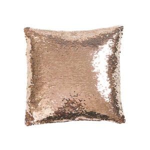 Best Girlfriend Gift Ideas Blush and White Sequin Mermaid Pillow Rose All Day Gift Collection