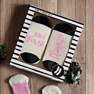 Best Girlfriend Gift Ideas Rose All Day Gift Collection Teacher Gifts Wine Lover Gifts But First Champagne Word Socks