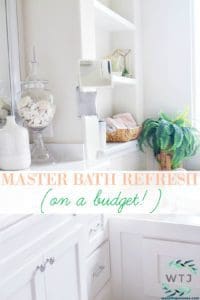 master bath refresh on a budget tips and ideas for affordable and stylish bathroom decor for the master bathroom decorating