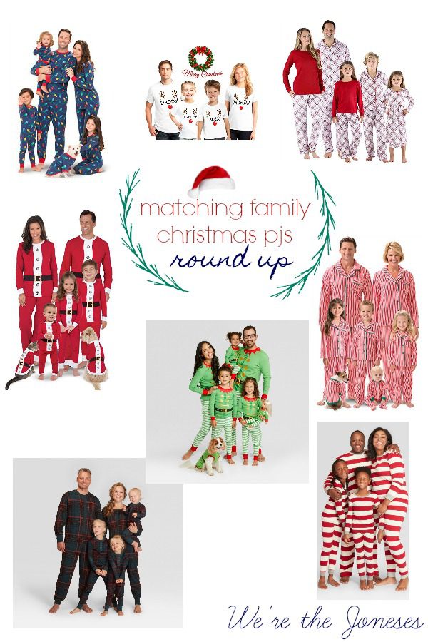 Matching Family Christmas Pajamas Holiday Pjs for Christmas Morning Christmas Eve Pajamas werethejoneses.com