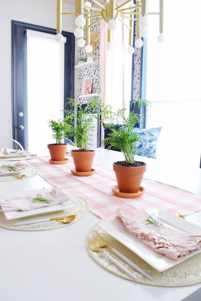 modern coastal spring table decorating ideas with gorgeous spring table setting ideas