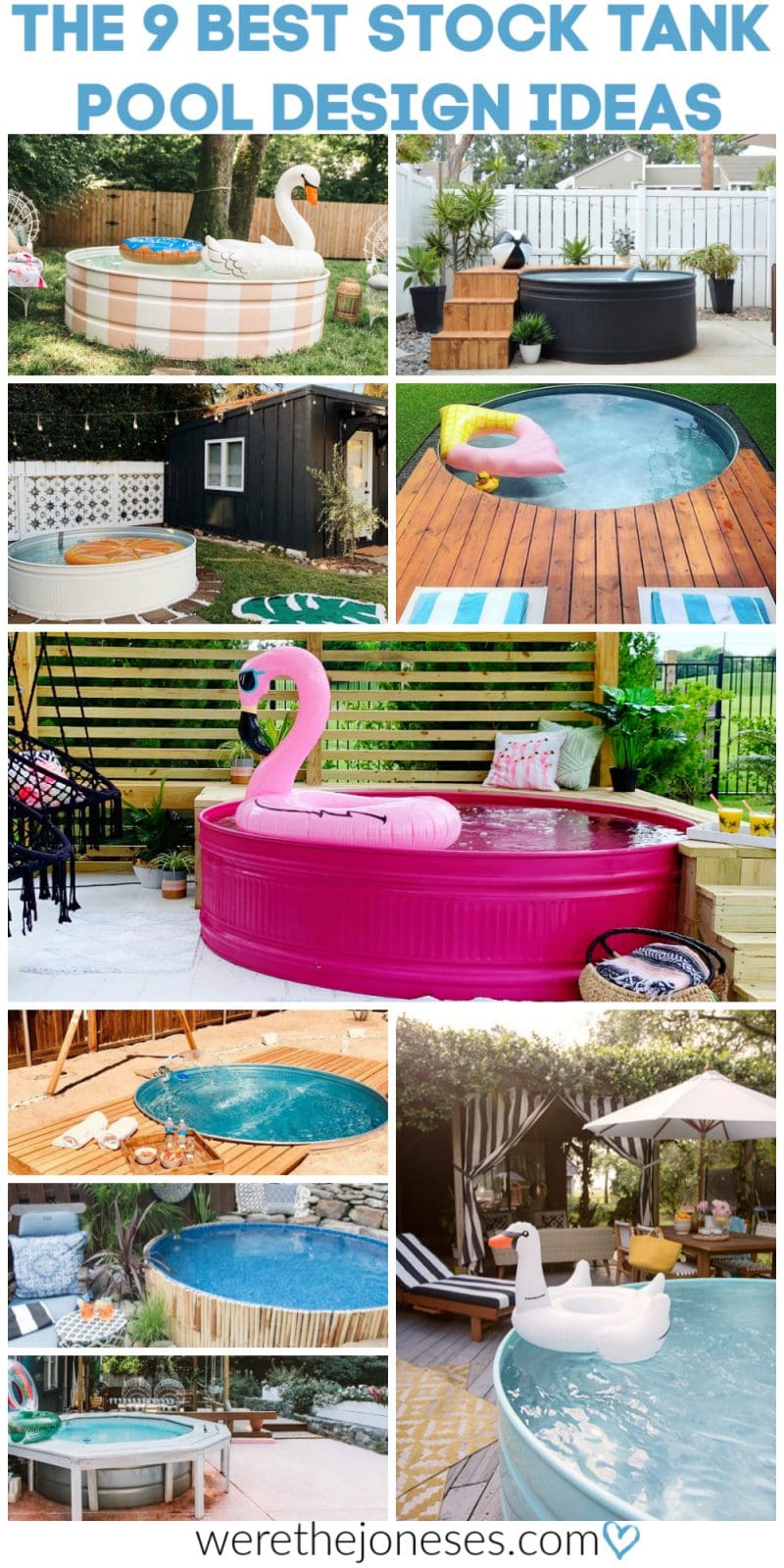 The 9 BEST Stock Tank Pool Design Ideas and DIY Pool Decks