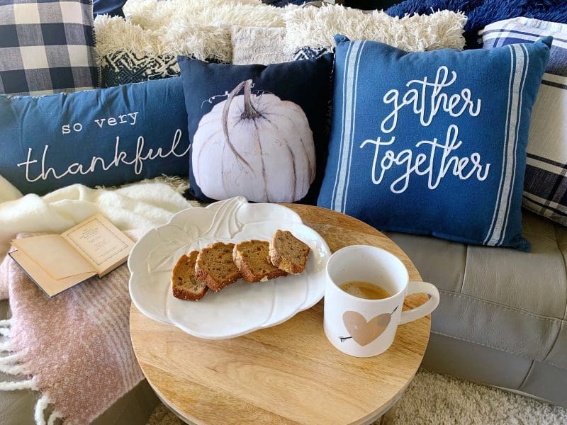 fall hosting tips with cozy fall touches