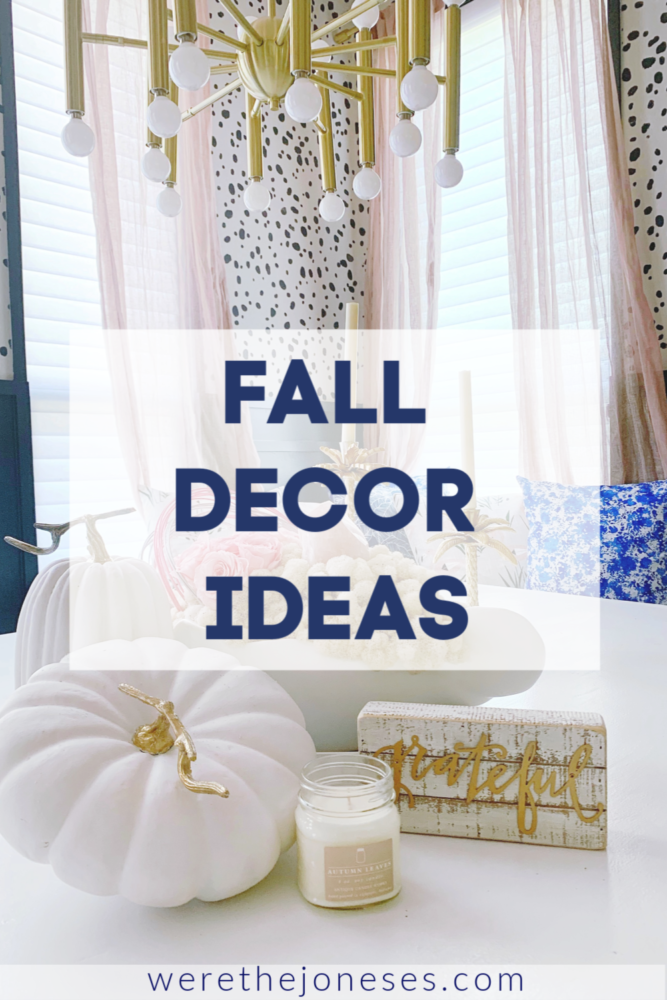 fall decor ideas for decorating your home