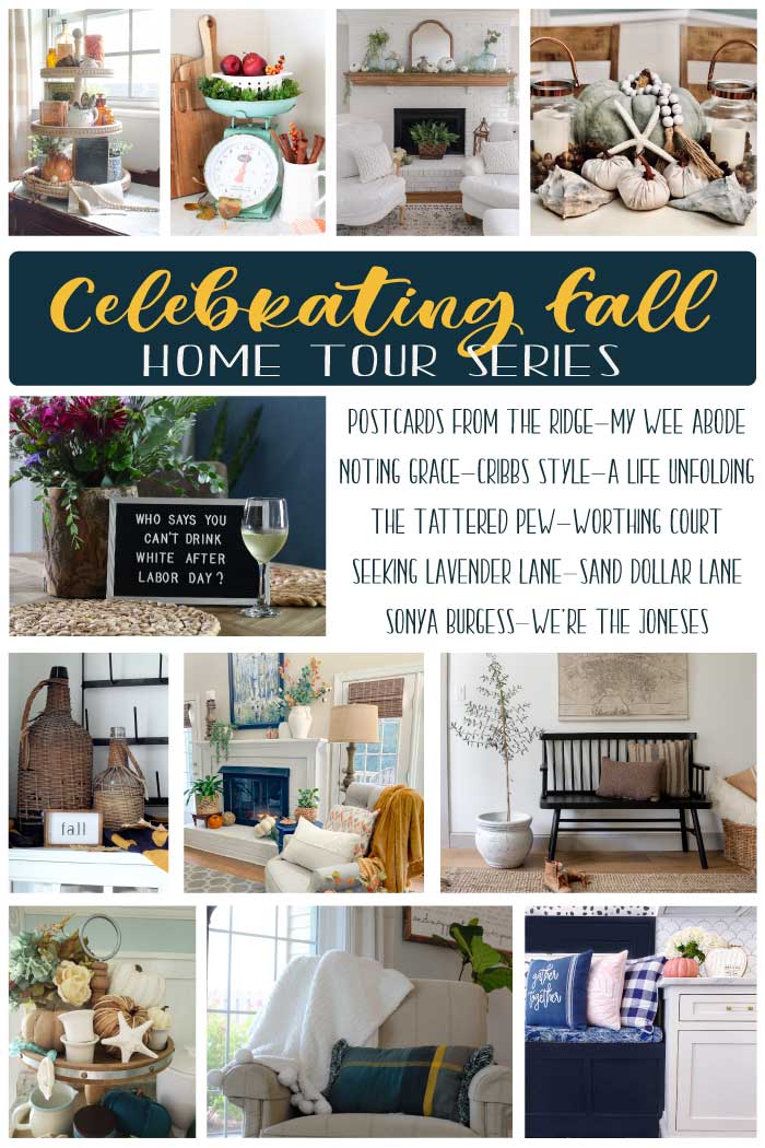 fall home tour blog hop 