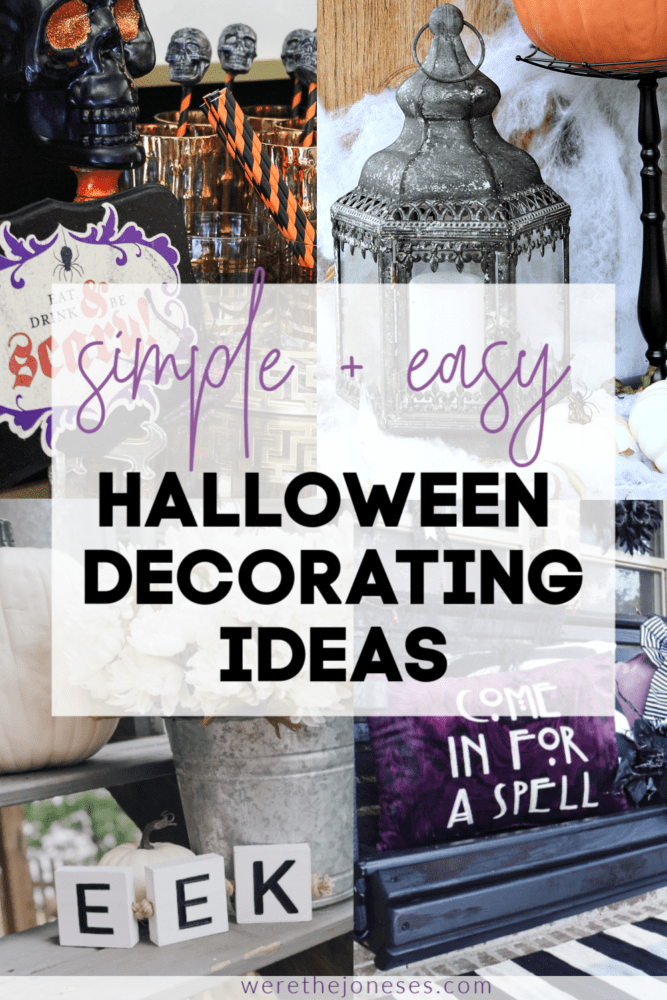 simple halloween decor ideas