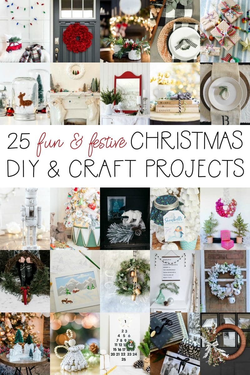 25 fun festive christmas DIY projects