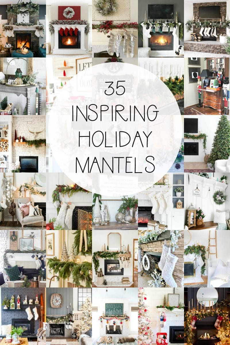 35 Inspiring Holiday Mantels for Your Home