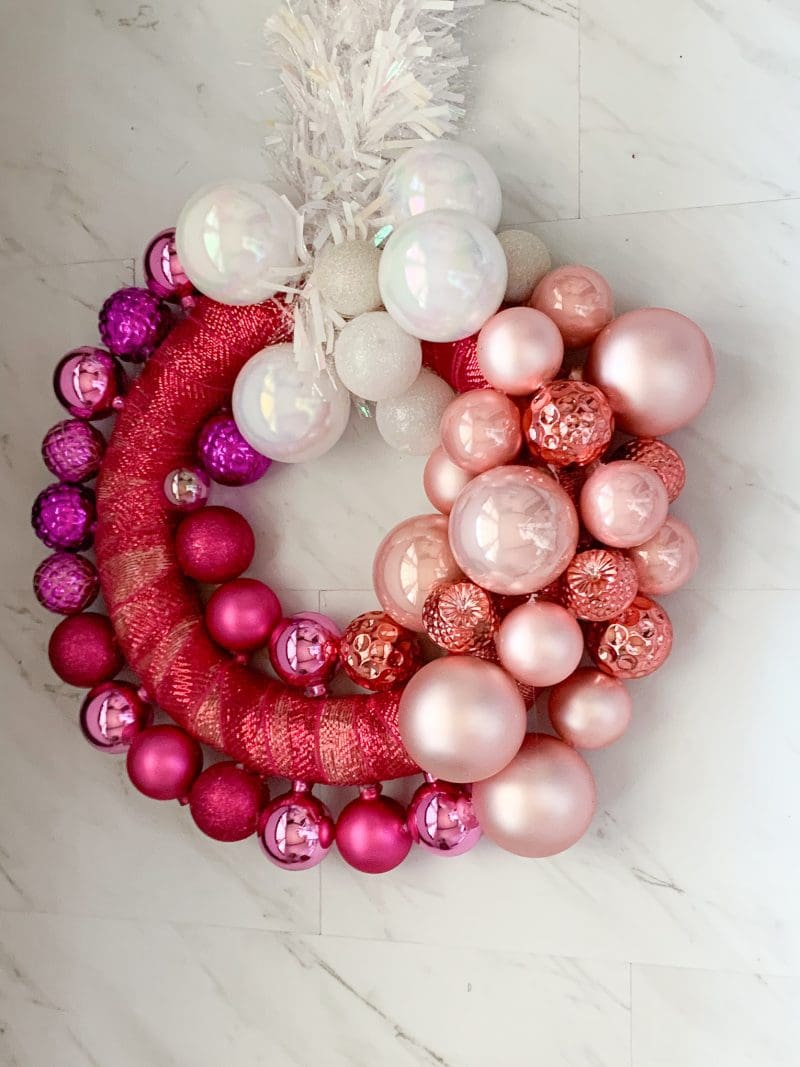 wreath DIY tutorial step by step with instructions