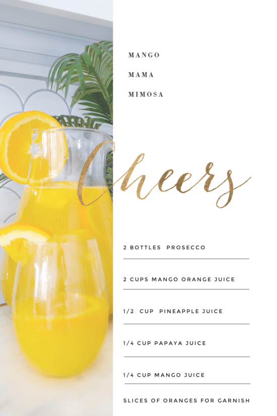 how to make a mimosa