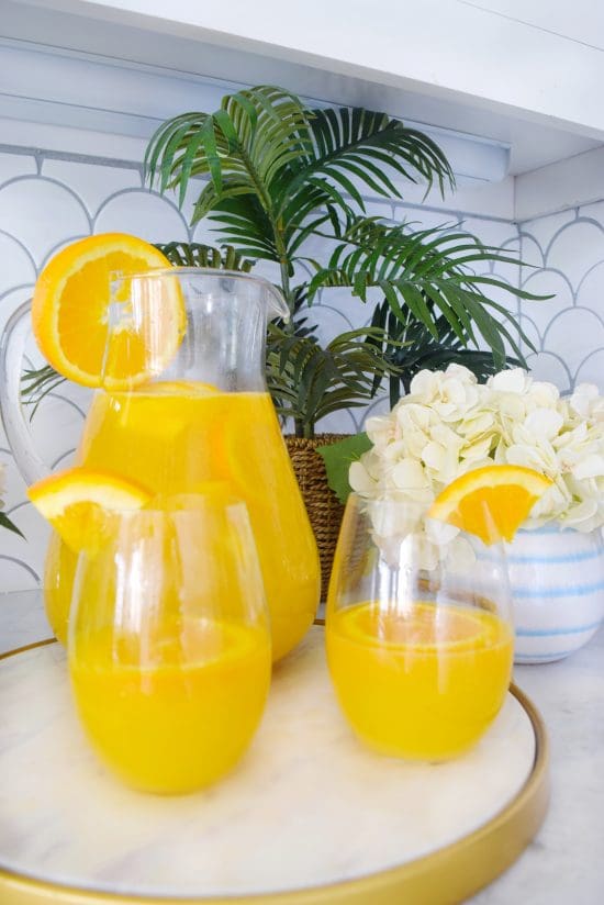 Mango Mama Mimosa How to make the perfect mimosa Mimosa recipe pitcher