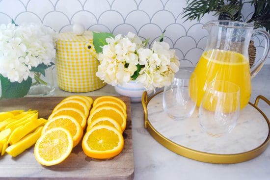 Mimosa Pitcher Recipe “The MOMosa“ MOMosa Recipe