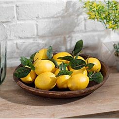 Decorative Lemons, Set of 12