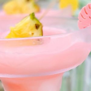 Chi Chi cocktail drink - frozen beach cocktail