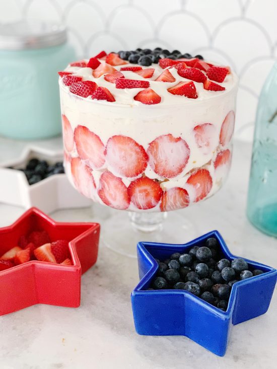 Berry Trifle Recipe Ingredients Easy 4th of July Desserts