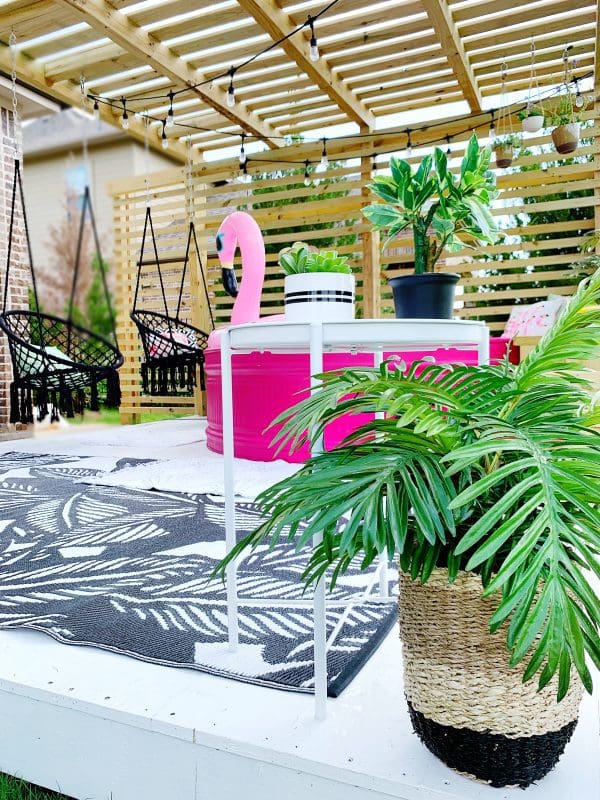 Stock Tank Pool (that's Hot Pink!) And Diy Deck » We're The Joneses