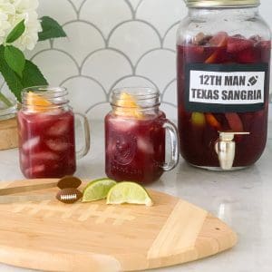 texas sangria recipe with whiskey an easy recipe for crowd, tailgates, or homegating football parties