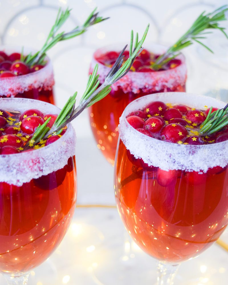 Christmas Cranberry Champagne We Re The Joneses