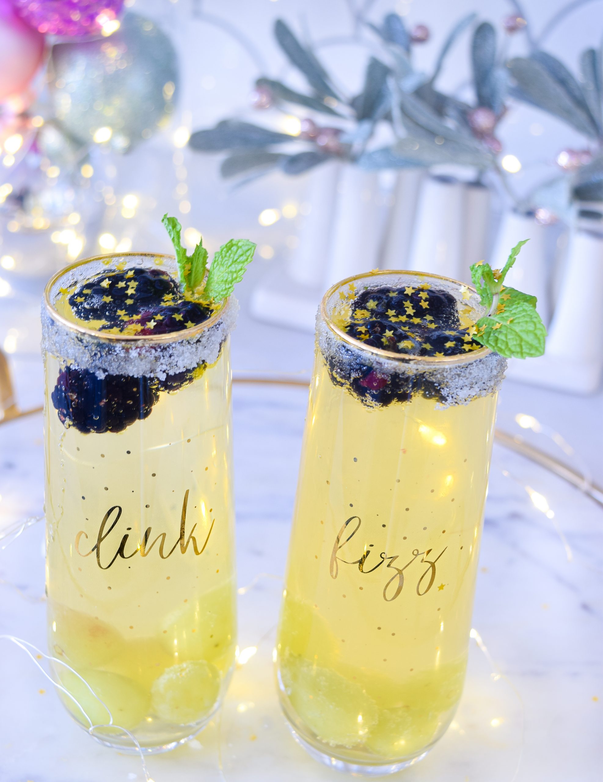 17 Glitter Cocktails to Add Sparkle to Your Night - A Grateful Meal