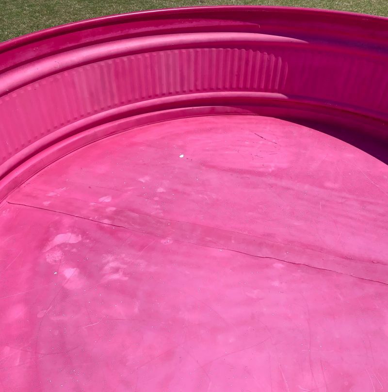 How do you keep a stock tank pool clean? Our DIY stock tank pool update