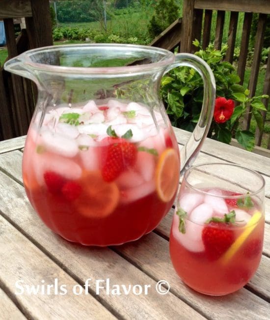 lemonade prosecco punch easy drink recipes to make at home