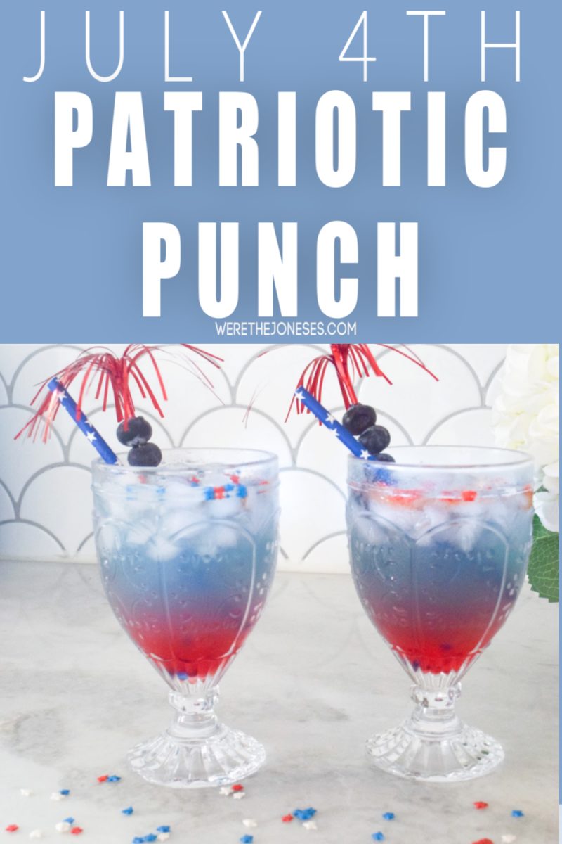 july 4th patriotic punch recipe