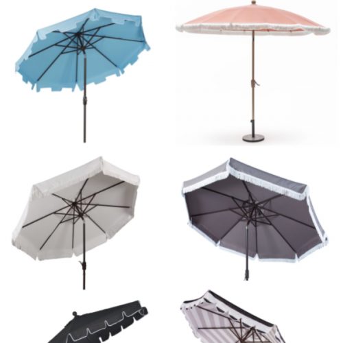 patio umbrella outdoor decor