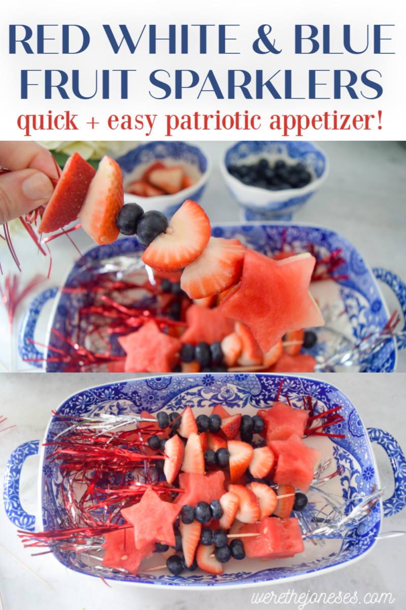 easy patriotic recipes fruit skewers